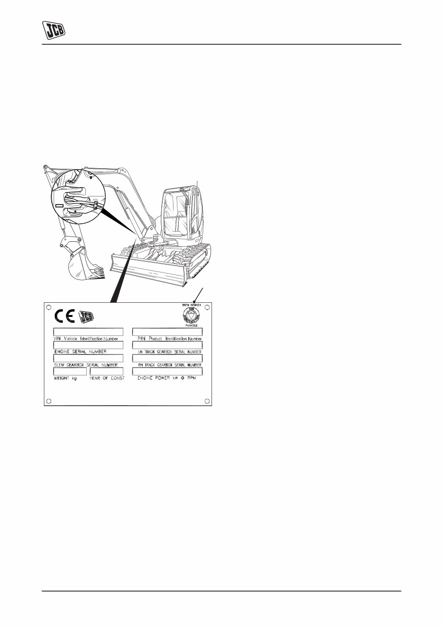 JCB 8085 Midi Excavator Workshop Service Manual for Repair preview img 9