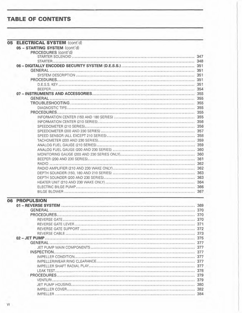 2010 Sea-Doo Sports Boats 150 180 200 210 230 Series Service & Repair Manual preview img 9