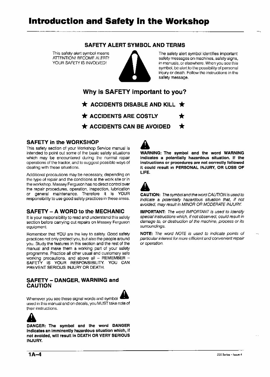 Massey Ferguson MF 261 Service & Repair Manual preview img 10