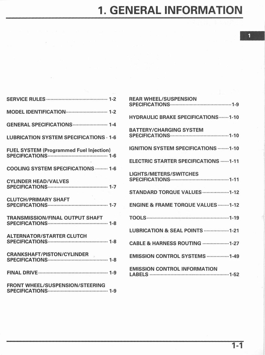 2003-2007 Honda ST1300 ST1300A ABS Pan European Service & Repair Manual preview img 5