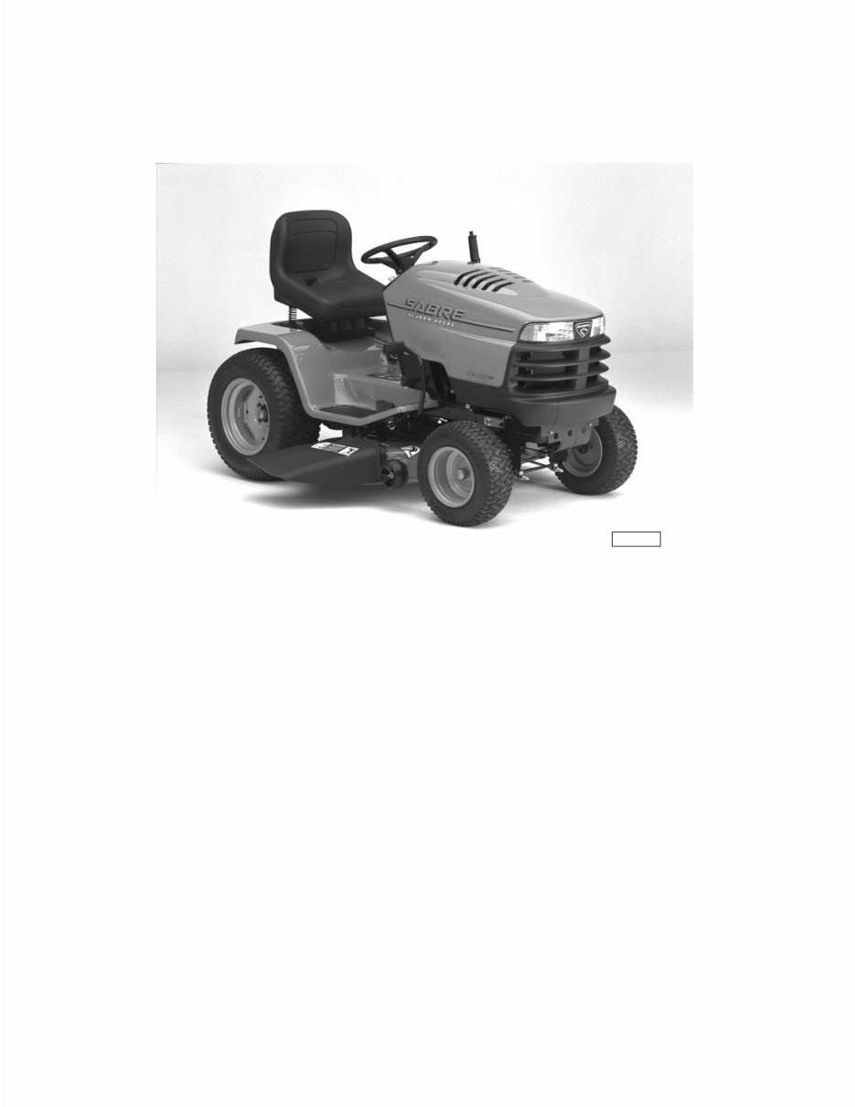 John Deere Sabre Lawn Tractor Mower Service Technical Manual TM1769 - preview img 2