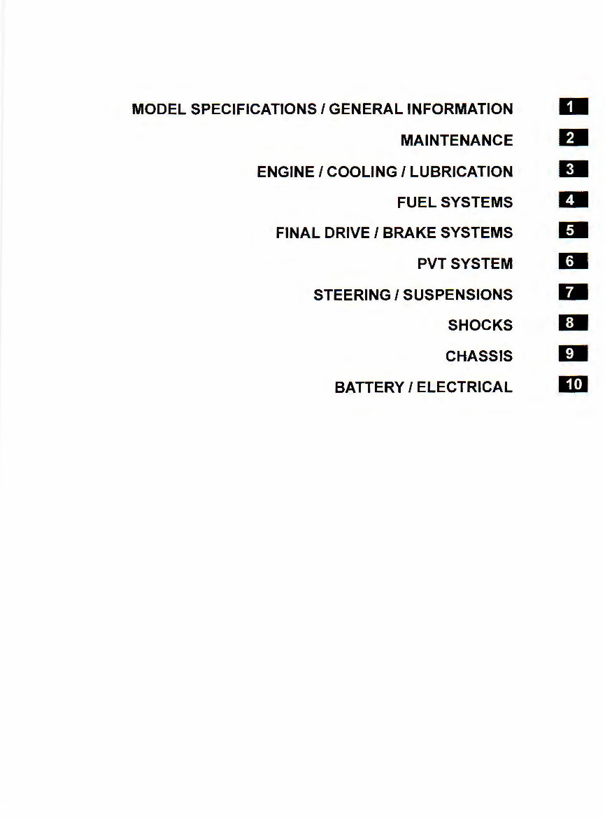 2007-2015 Polaris IQ Chassis Snowmobile Repair Manual preview img 6