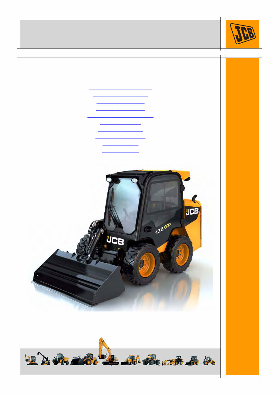 JCB 135, 155, 175, 190, 205, 150T, 190T, 205T Skid Steer Loader (ROBOT) Service Repair Factory Manual is an electronic version o preview img 3