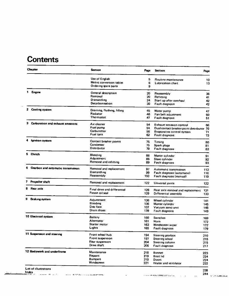 1968-1973 Datsun 510 and PL 521 Pick-Up Service & Repair Manual preview img 9