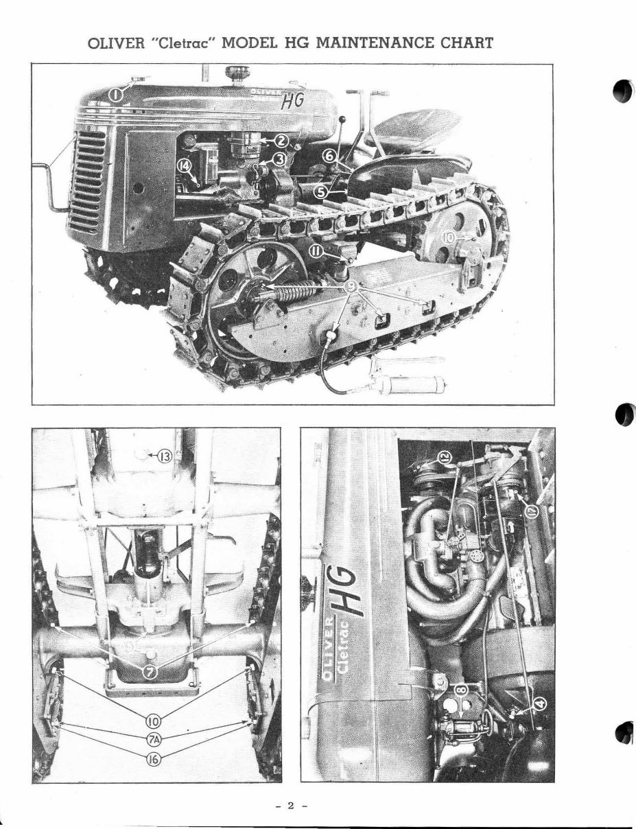 Oliver Cletrac HG Tractor Full Service & Repair Manual preview img 8