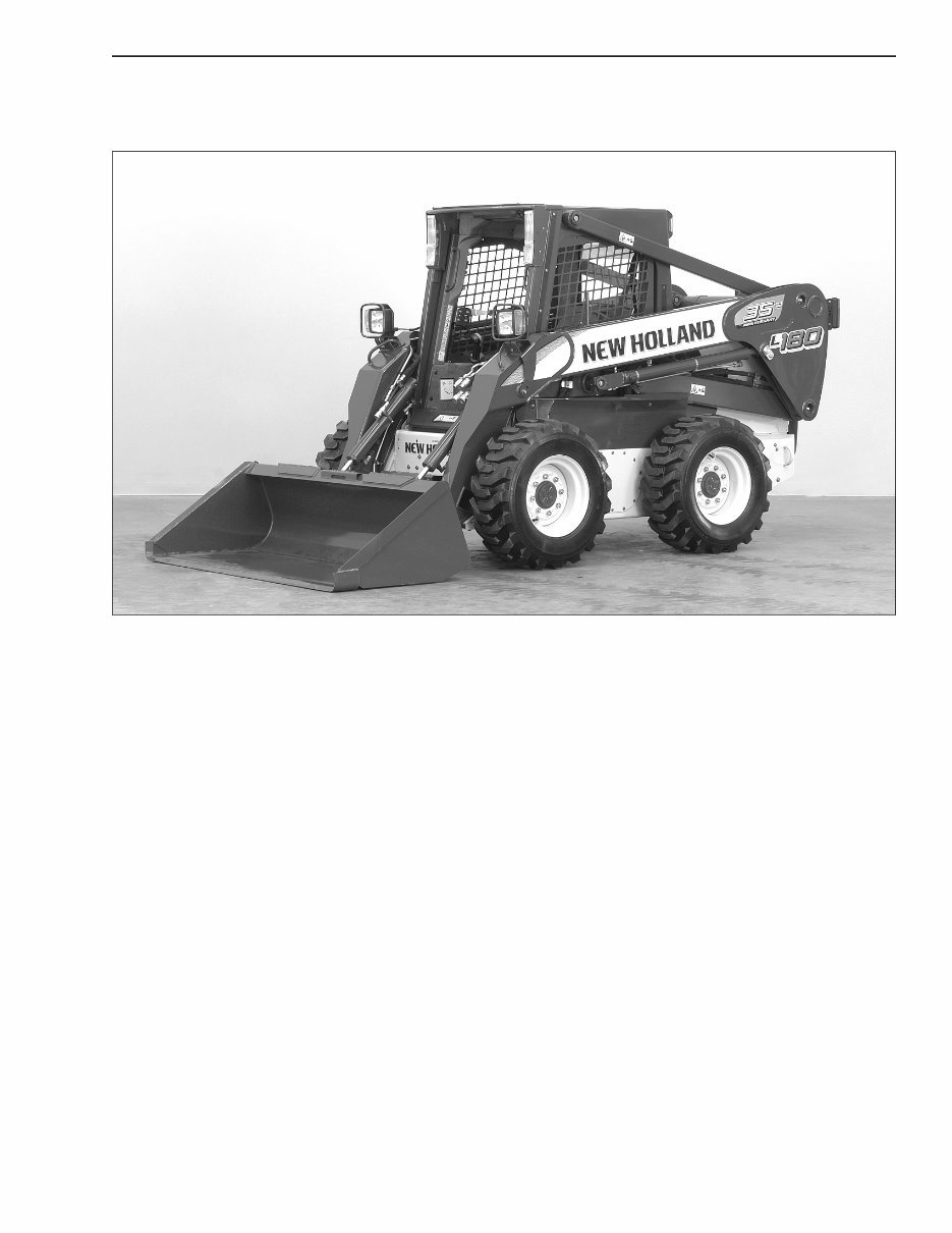 NEW HOLLand L180 L185 L190 Skid Steer Loader C185 C190 COMPACT TRACK Loader Operators Manual #1 preview img 7