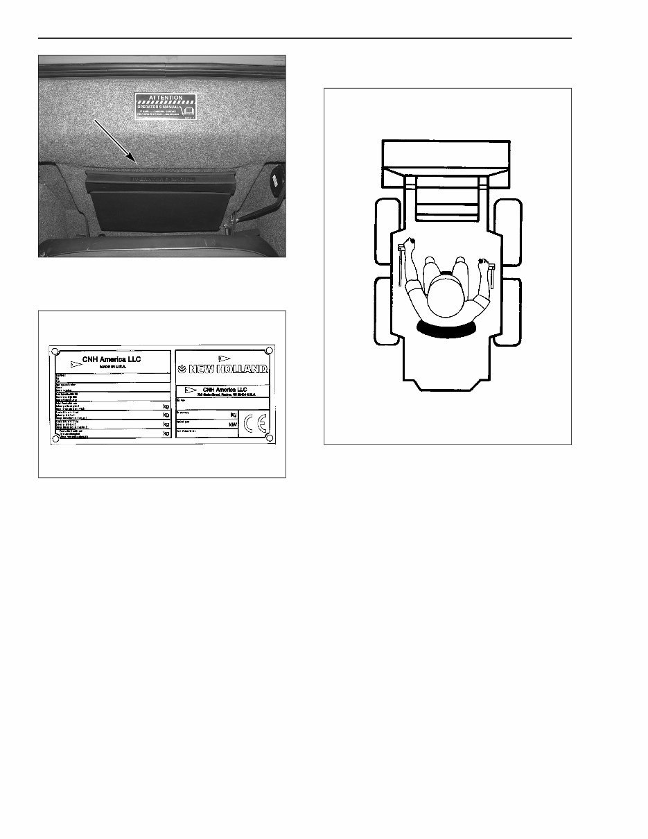 NEW HOLLand L180 L185 L190 Skid Steer Loader C185 C190 COMPACT TRACK Loader Operators Manual #1 preview img 8