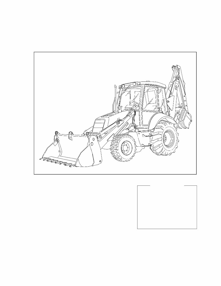 NEW HOLLand LB75.B LB90.B LB110.B LB115.B Loader BACKHOE Operators Manual preview img 10