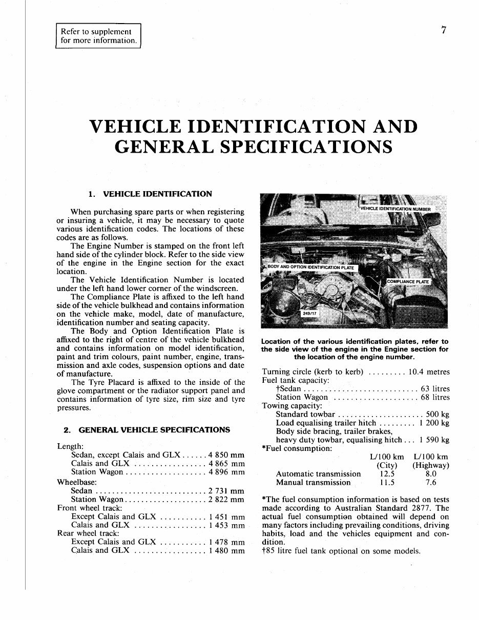 1988-1993 Holden Commodore VN VP Calais Service & Repair Manual preview img 4