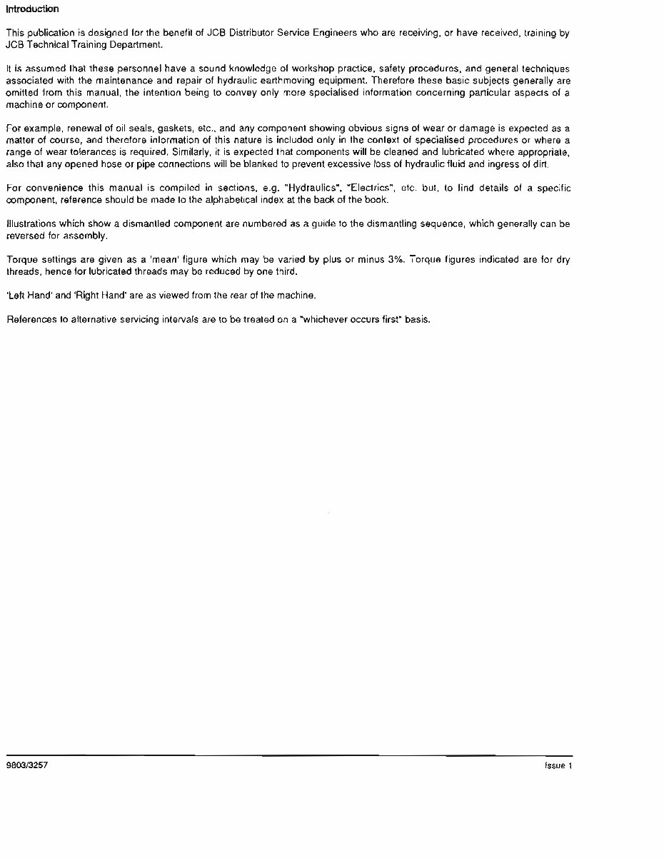 JCB 3CX 1400B 1550B 1700B 200 Series Backhoe Loader Workshop Service & Repair Manual # 1 Top Rated preview img 10