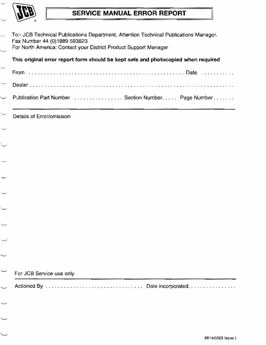 JCB 3CX 1400B 1550B 1700B 200 Series Backhoe Loader Workshop Service & Repair Manual # 1 Top Rated preview img 3
