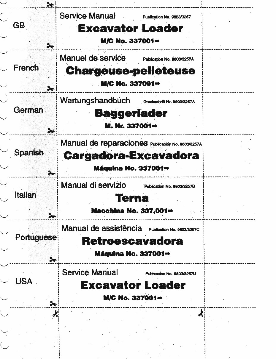 JCB 3CX 1400B 1550B 1700B 200 Series Backhoe Loader Workshop Service & Repair Manual # 1 Top Rated preview img 5