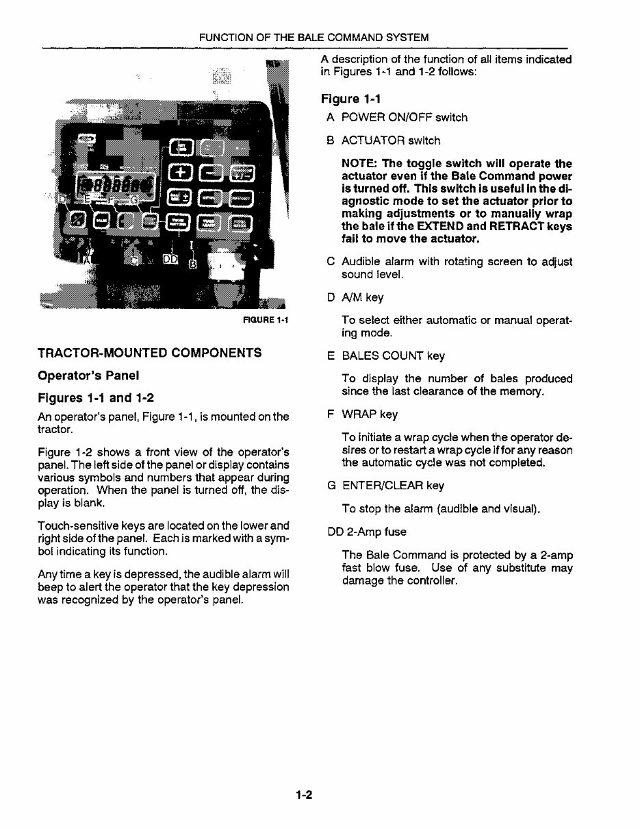 NEW HOLLand BALE COMMand For TWINE / NET WRAP 640 650 660 ROUND BALER Operators Manual preview img 4