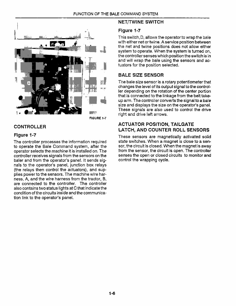 NEW HOLLand BALE COMMand For TWINE / NET WRAP 640 650 660 ROUND BALER Operators Manual preview img 8