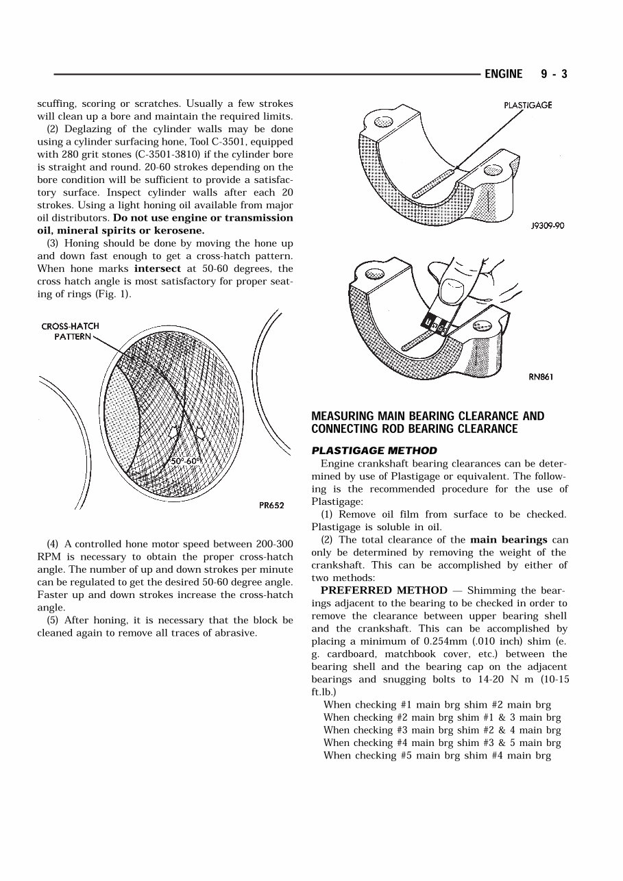1990 Chrysler LeBaron Service & Repair Manual preview img 3