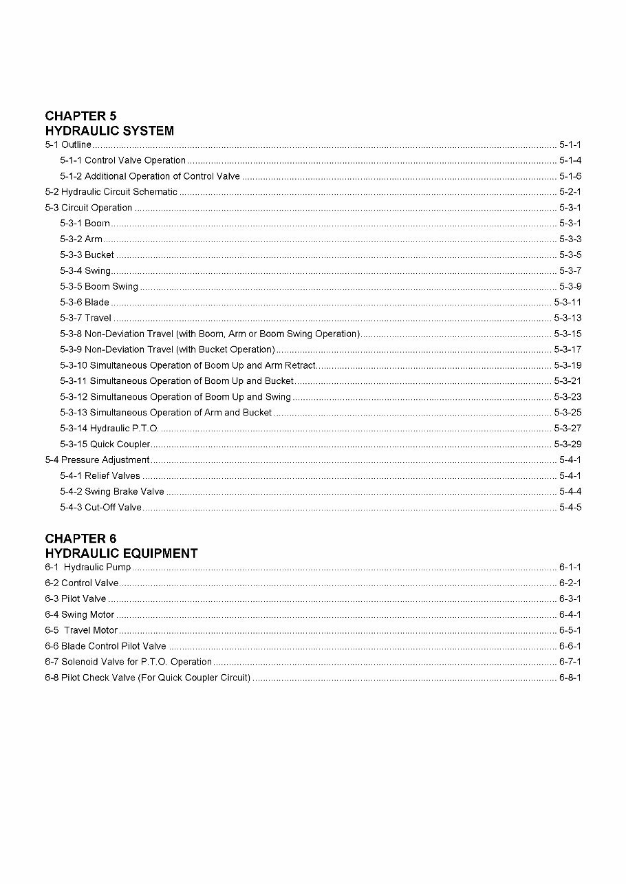 2006-2013 Yanmar ViO45-5, ViO55-5 Excavators OEM Service & Repair Manual preview img 5