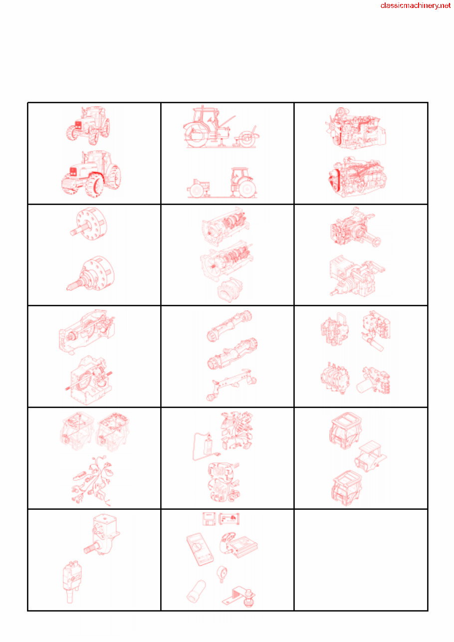 Massey Ferguson MF8200 Series 8210, 8220, 8240, 8250, 8260, 8270, 8280, Xtra Tractors Service Workshop Manual - preview img 1