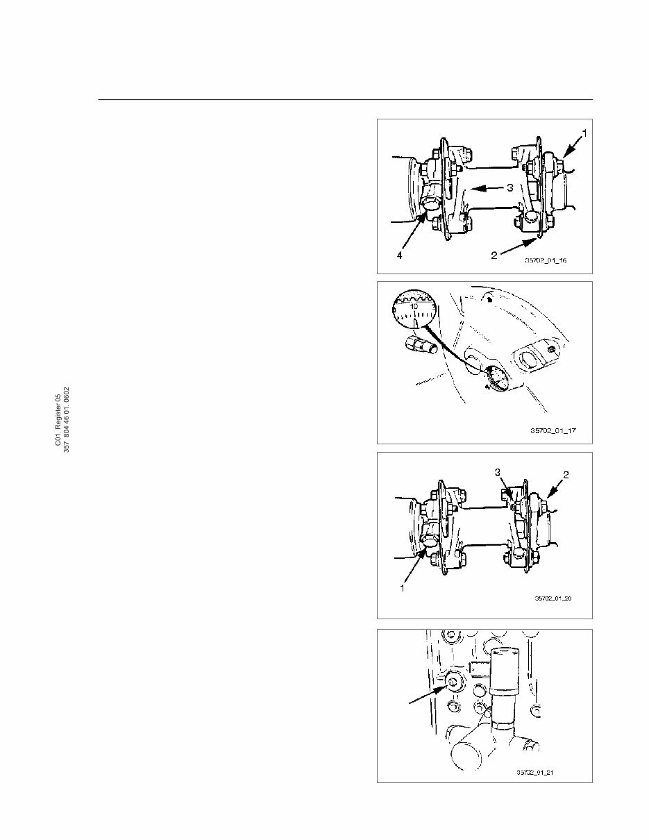 Linde Trucks Type 357-02: C4026, C4030, C4230, C4234, C4531, C4535 ...