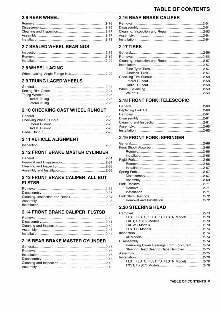 2010 Harley-Davidson Softail FLSTSB Cross Bones Service & Repair Manual preview img 6