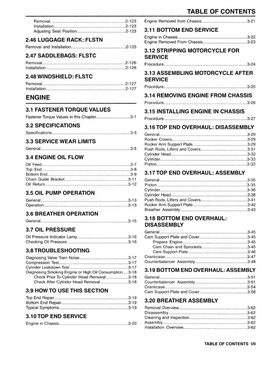 2010 Harley-Davidson Softail FLSTSB Cross Bones Service & Repair Manual preview img 8
