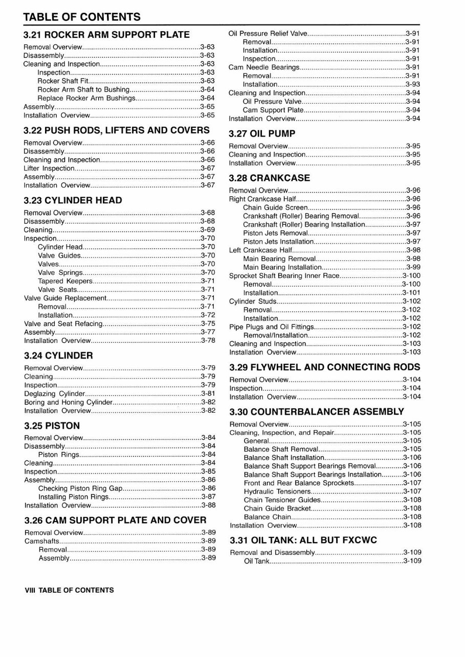 2010 Harley-Davidson Softail FLSTSB Cross Bones Service & Repair Manual preview img 9