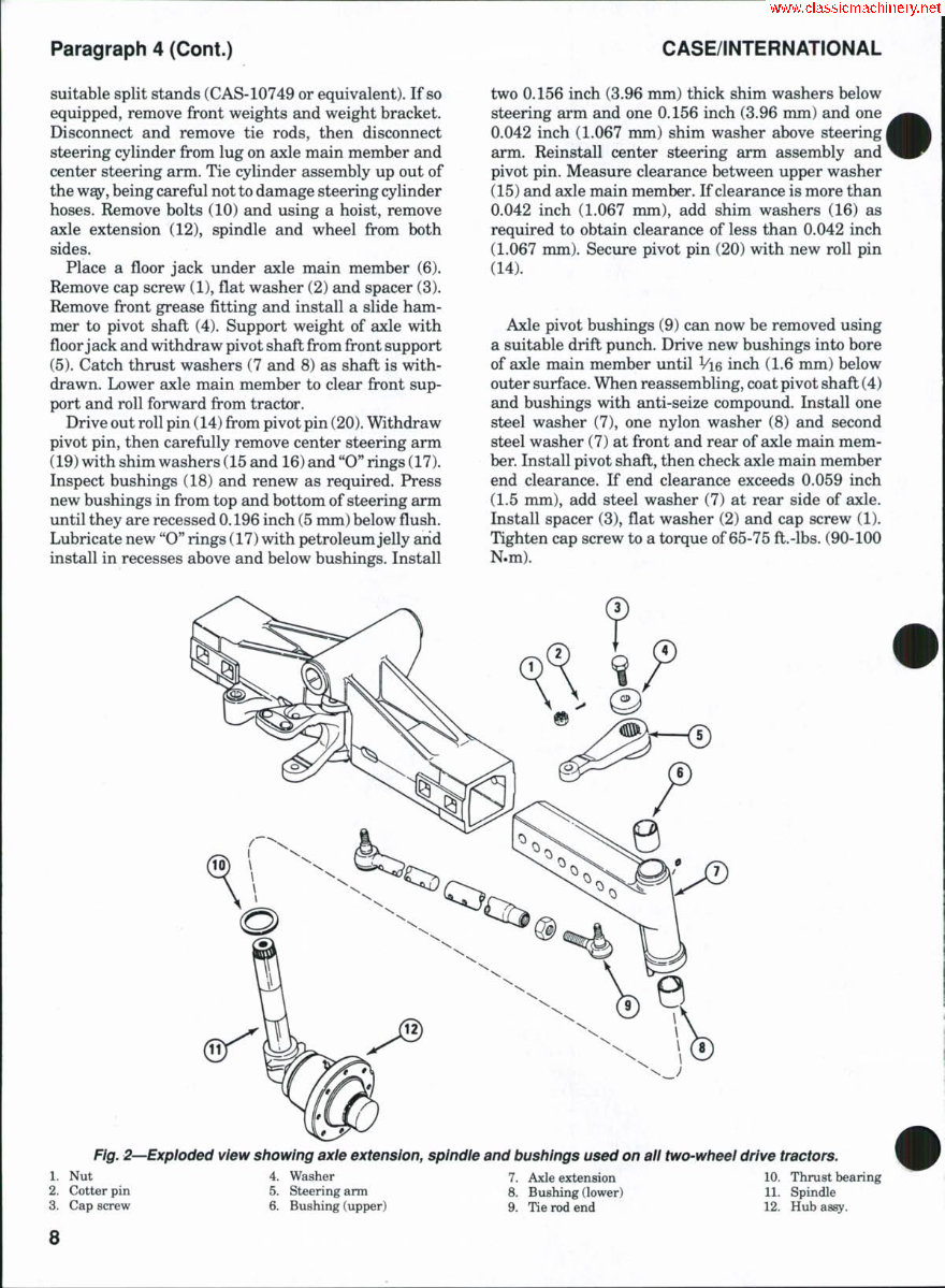 Case IH 7120 Tractor Repair Service Manual preview img 7