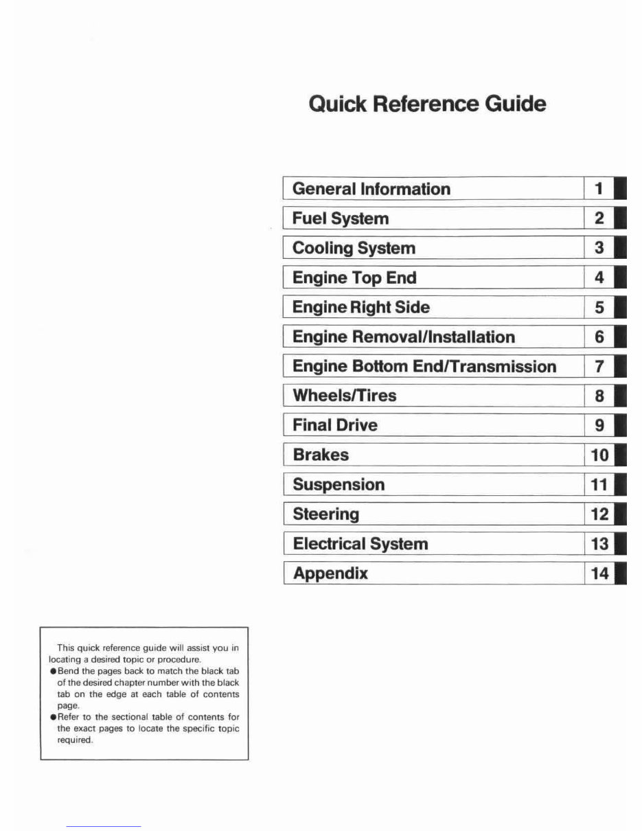 1999-2002 Kawasaki KX(125-250) Service & Repair Manual preview img 3