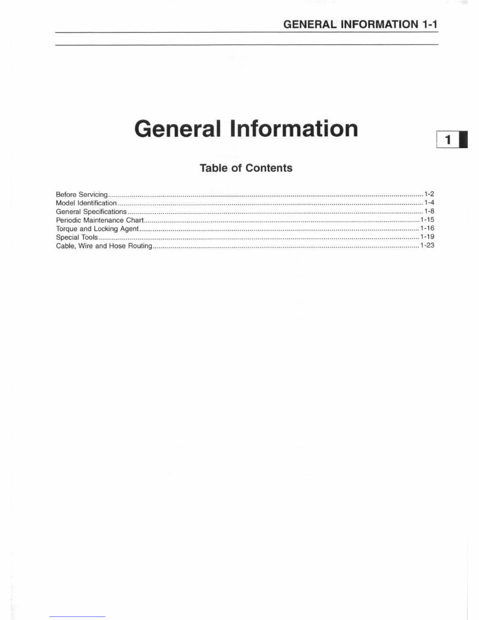 1999-2002 Kawasaki KX(125-250) Service & Repair Manual preview img 9