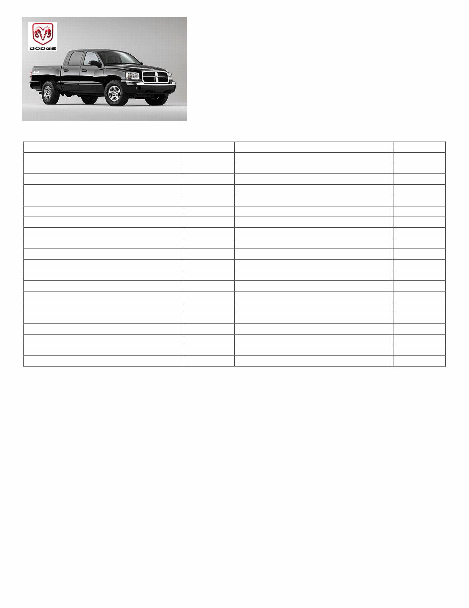 2005-2011 Dodge Dakota OEM Service & Repair Manual preview img 1