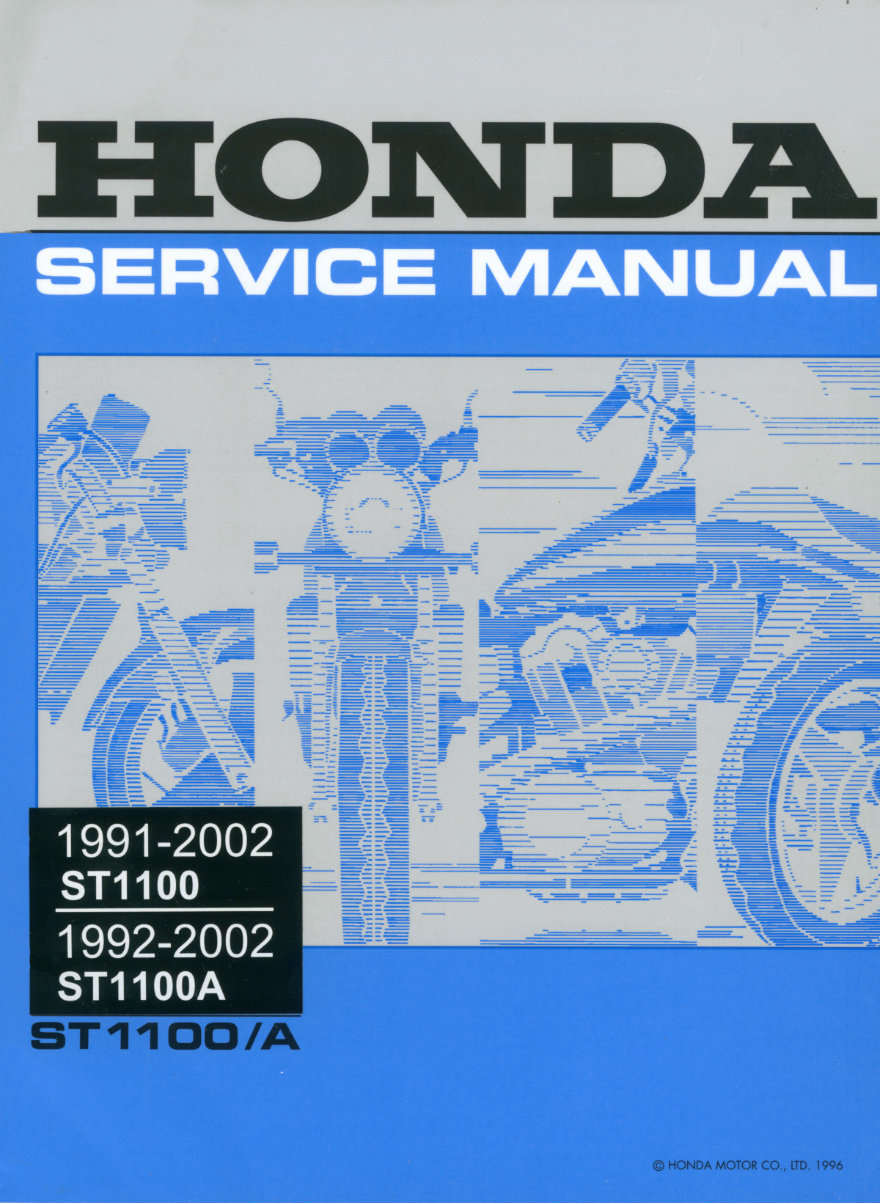 1991-2002 Honda ST110/ST1100A OEM Service & Repair Manual preview img 1