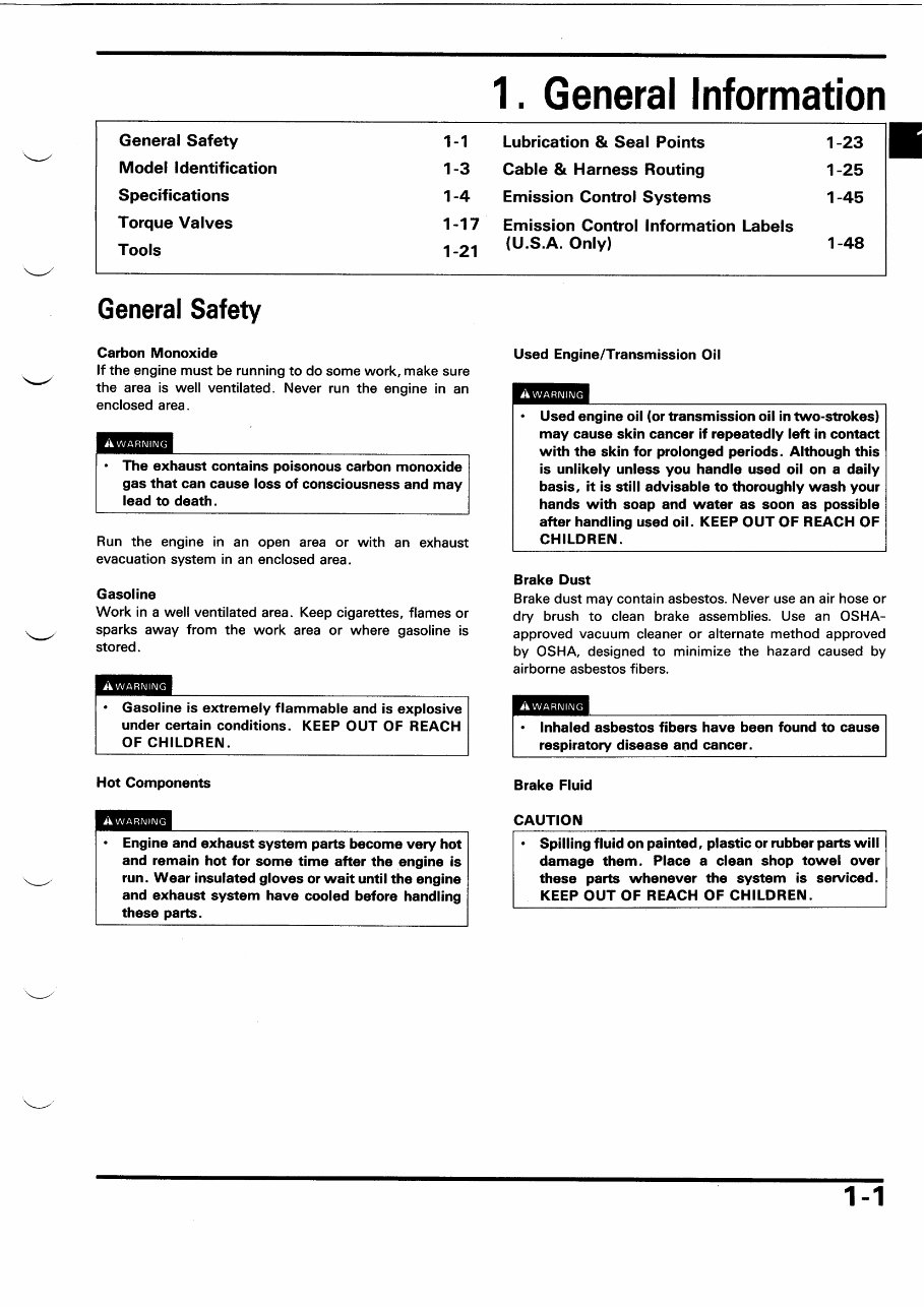 1991-2002 Honda ST110/ST1100A OEM Service & Repair Manual preview img 6