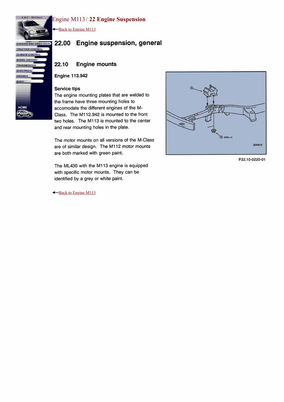 1998-2005 Mercedes-Benz M-Class Service & Repair Manual preview img 1