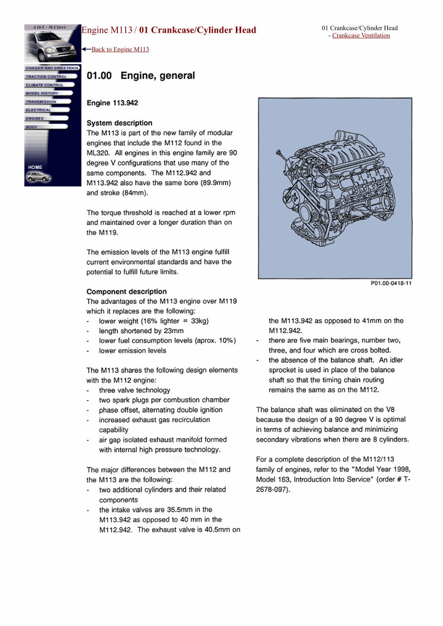 1998-2005 Mercedes-Benz M-Class Service & Repair Manual preview img 5