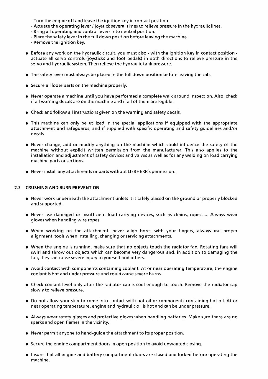 Liebherr PR712 PR712B PR722 PR722B PR732 PR732B PR742 PR742B PR752 Series 2 Litronic Crawler Dozer Service Repair Manual preview img 8