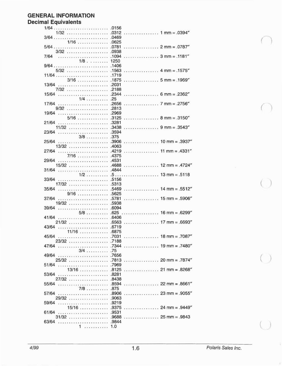 2000-2001 Polaris Xpedition 325 Xpedition 425 ATV Service & Repair Manual preview img 10