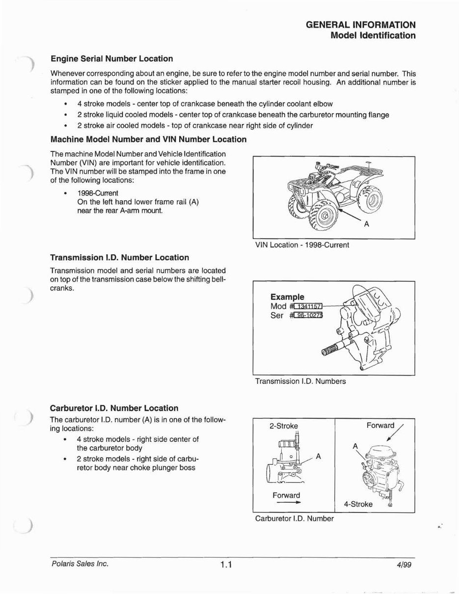 2000-2001 Polaris Xpedition 325 Xpedition 425 ATV Service & Repair Manual preview img 5