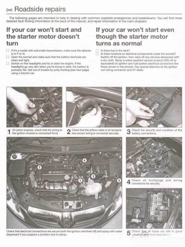 2006-2010 Vauxhall Opel Corsa Petrol & Diesel Service & Repair Manual preview img 7