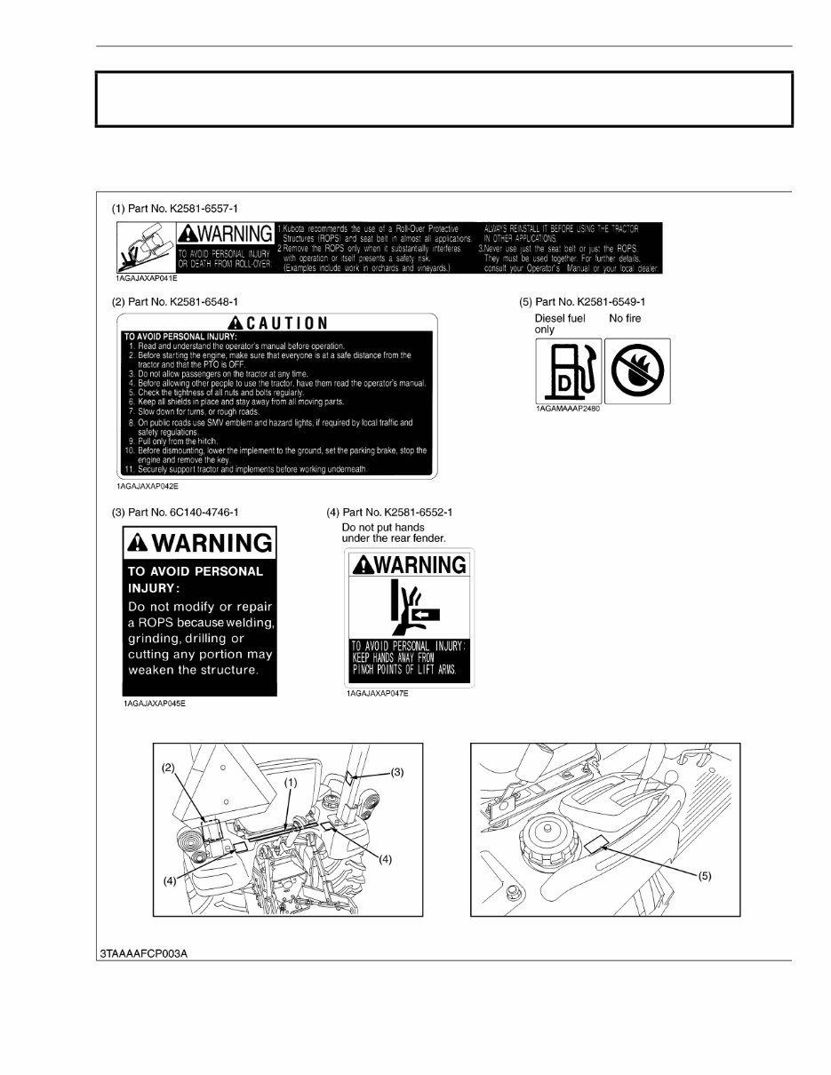 Kubota BX2660 Tractor and Mower Workshop Service Manual preview img 7