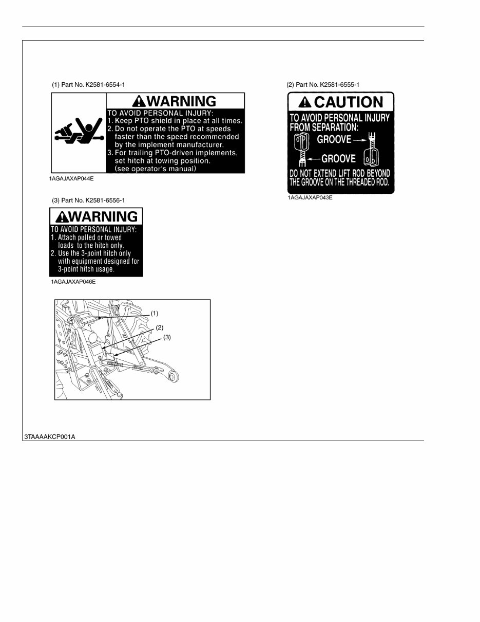 Kubota BX2660 Tractor and Mower Workshop Service Manual preview img 8