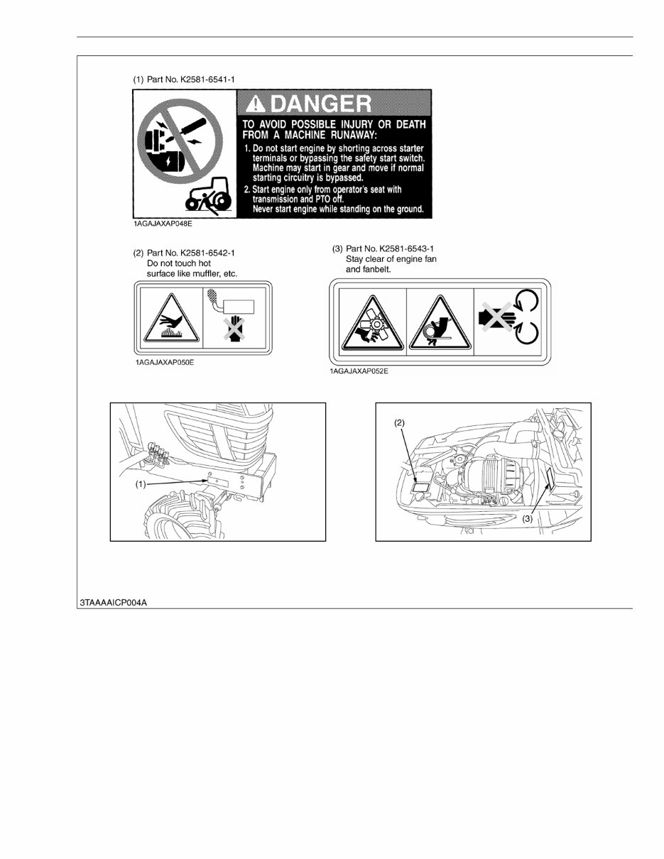 Kubota BX2660 Tractor and Mower Workshop Service Manual preview img 9