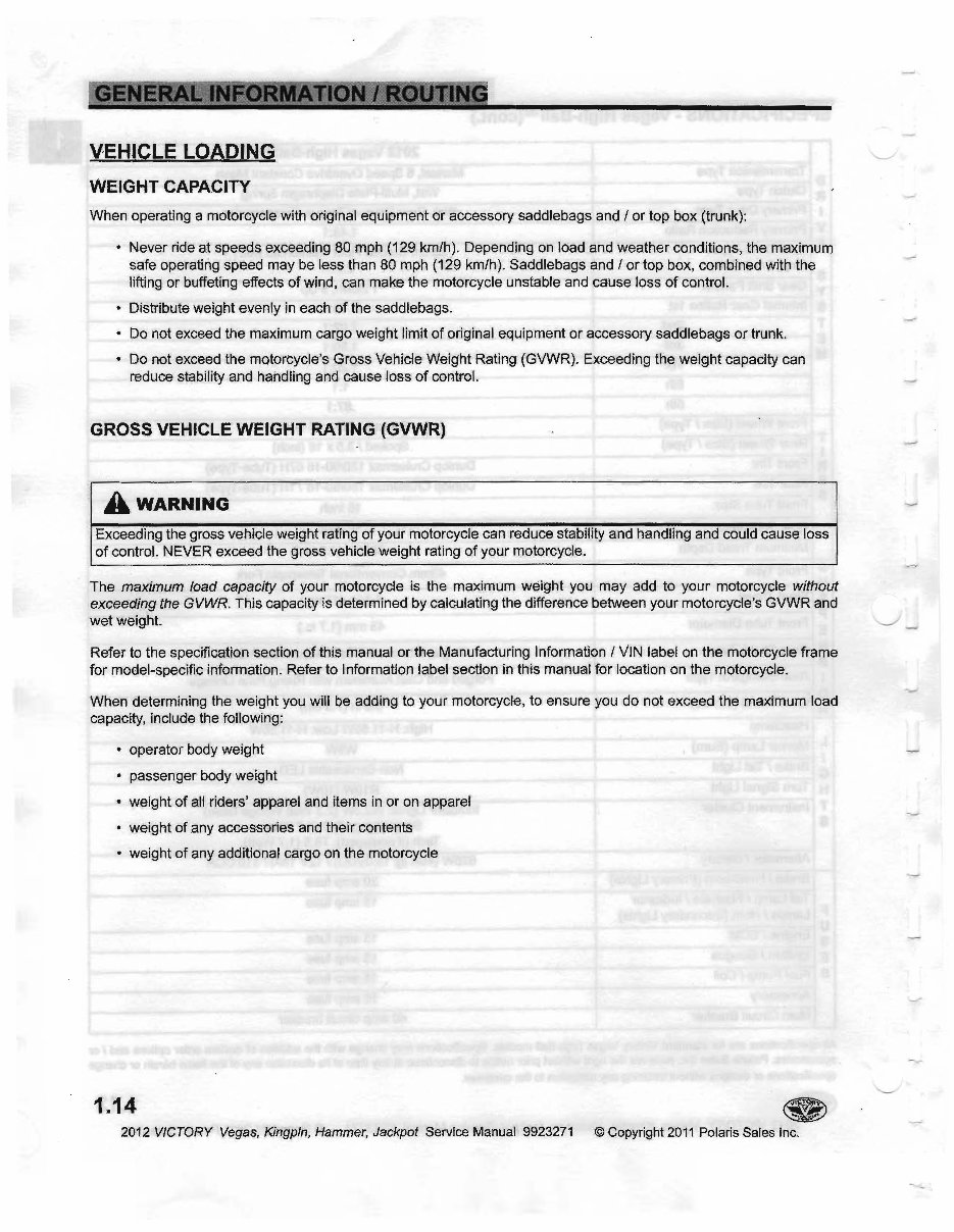 Victory Vegas Kingpin Vegas Jackpot Hammer Motorcycle Complete Workshop Service Repair Manual 2010 2011 2012 preview img 8