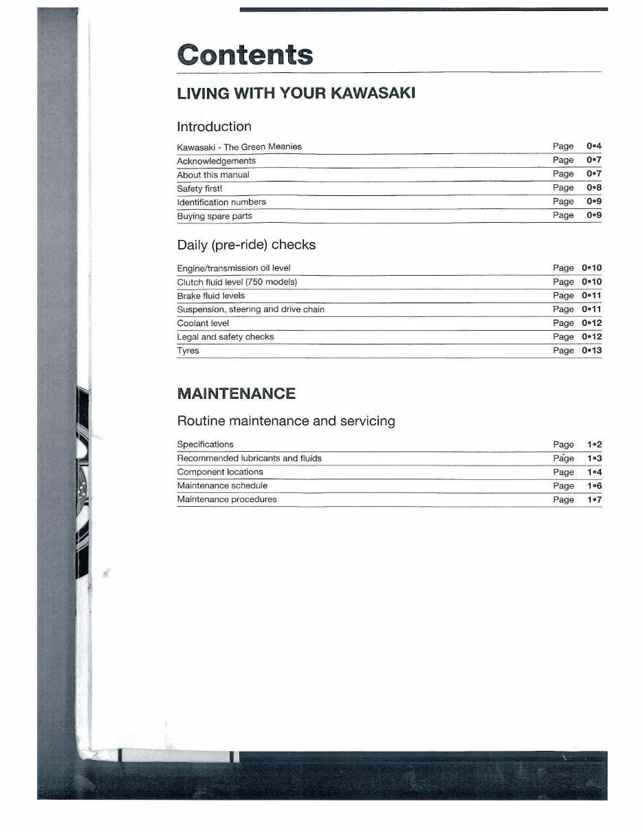 1987-1991 Kawasaki GPX750R ZX750F Service & Repair Manual preview img 2