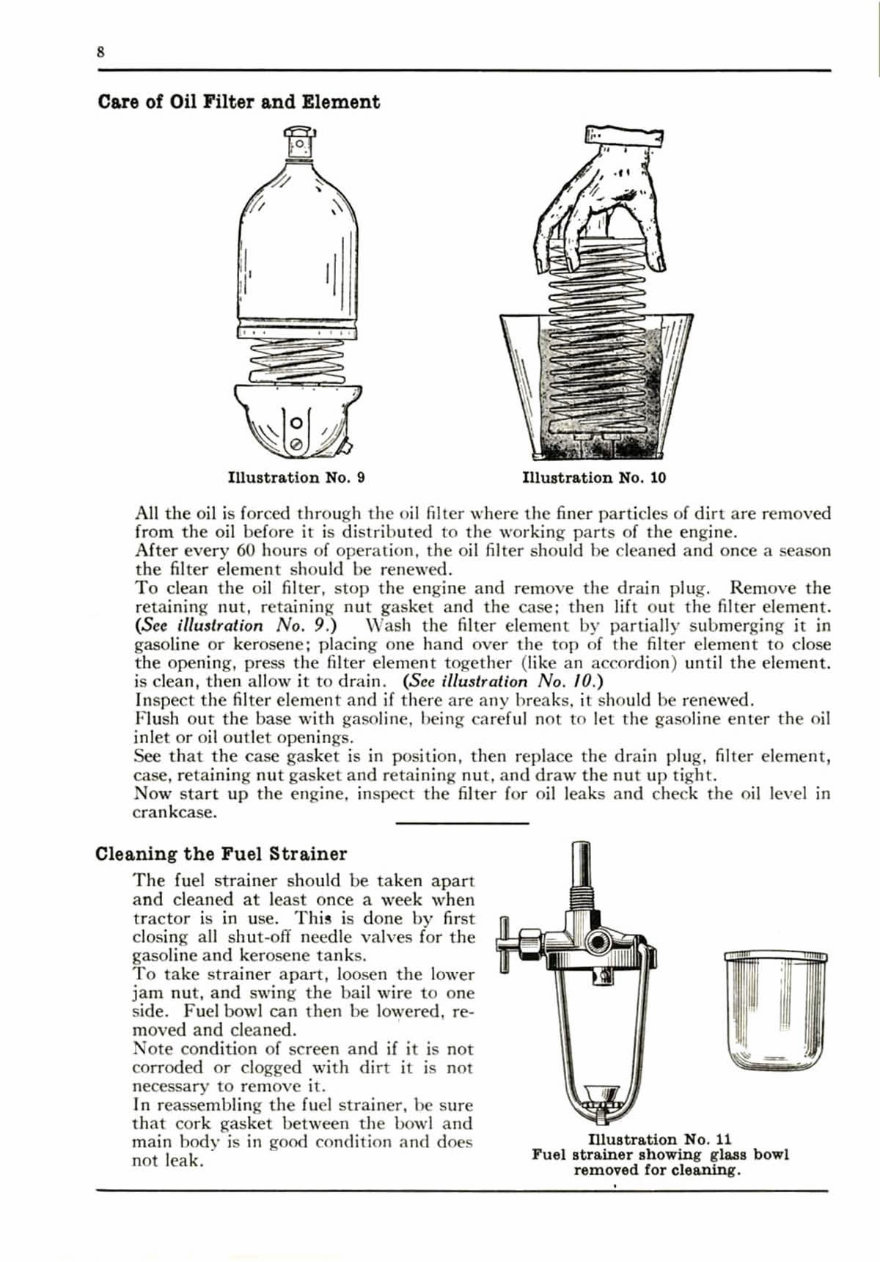 IH Farmall F-20 Tractor ILLUSTRATED Parts & Owners Instruction -2- Manuals - preview img 10