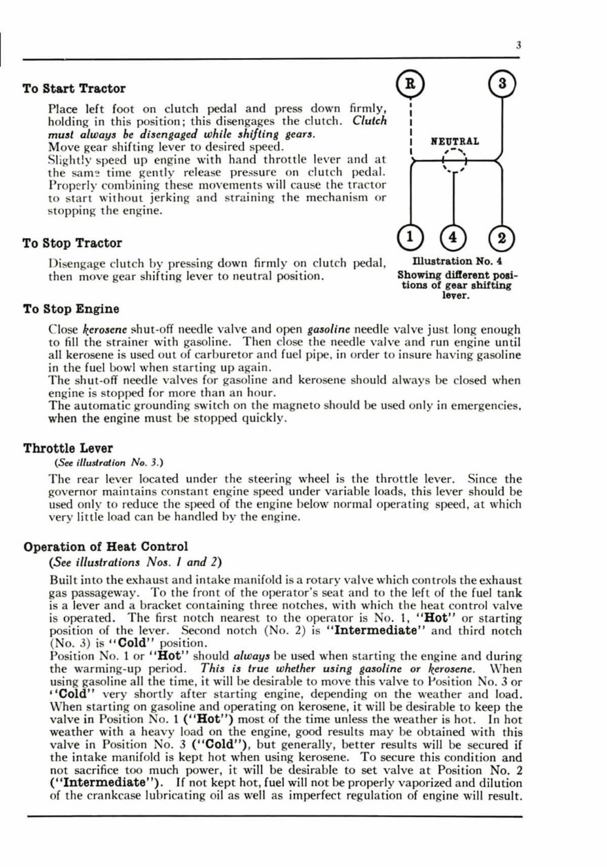 IH Farmall F-20 Tractor ILLUSTRATED Parts & Owners Instruction -2- Manuals - preview img 5