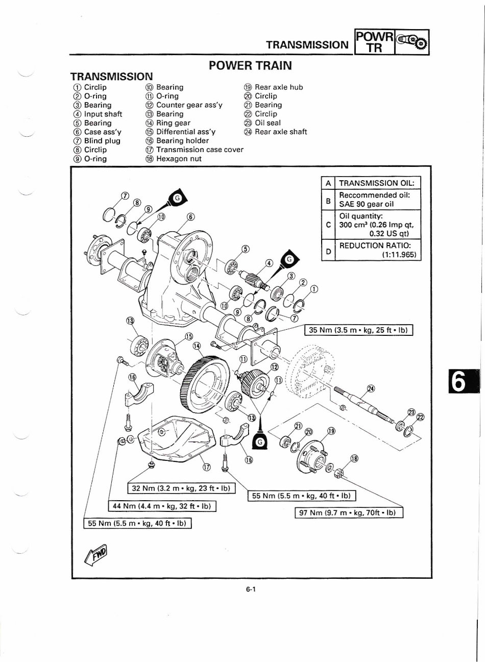 YAMAHA G9 AG GOLF CART Parts Manual Catalog preview img 10