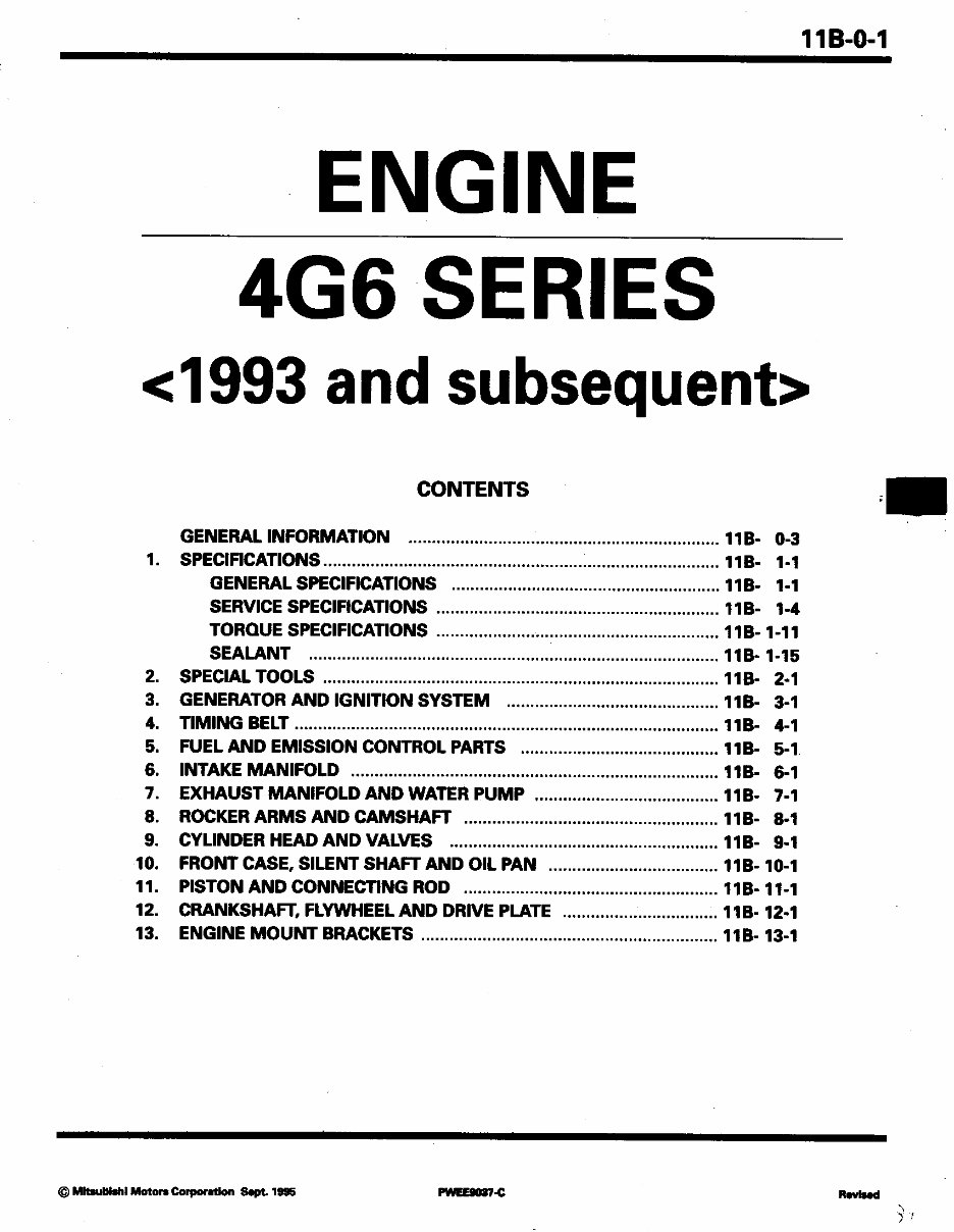 1983-1984 Mitsubishi Pajero/Montero Service & Repair Manual preview img 1