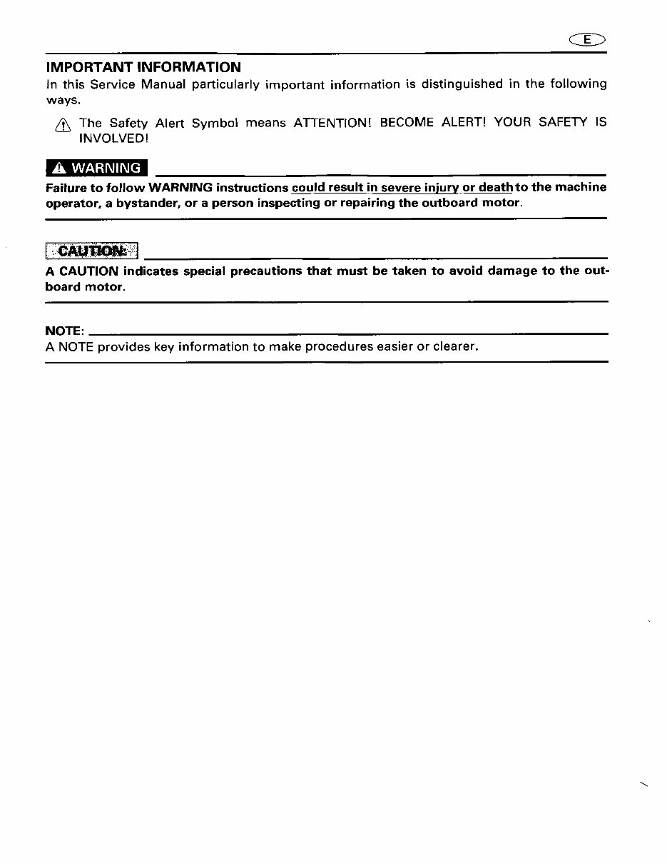 2003 Yamaha DX150 TLRB Outboard service repair maintenance manual. Factory Service Manual preview img 5