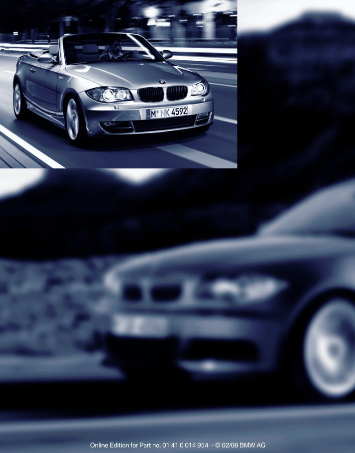 2008 BMW 128i 135i Convertible Coupe With Idrive Owners Manual preview img 10