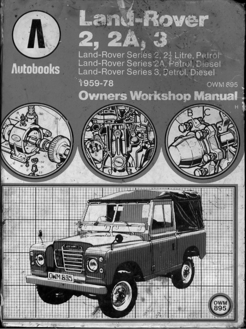 Land Rover Series II & IIA Workshop Repair Manual All Models Covered preview img 1