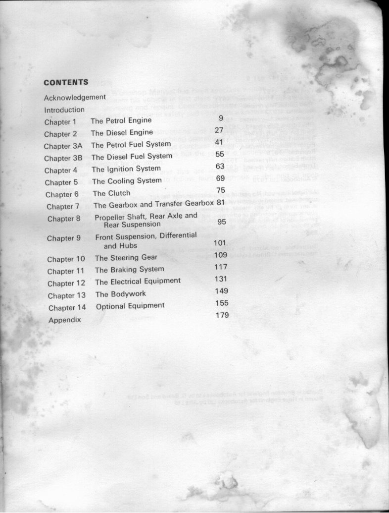 Land Rover Series II & IIA Workshop Repair Manual All Models Covered preview img 6